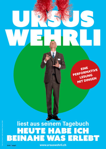 PLAKAT für LESUNG Tagebuch HEUTE HABE ICH BEINAHE WAS ERLEBT (pdf Druckdaten)